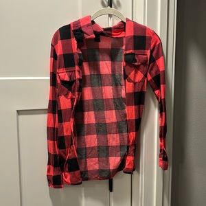 hot pink flannel